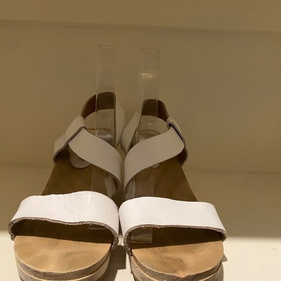 Free People white clog sandals size 40 - Picture 2 of 9